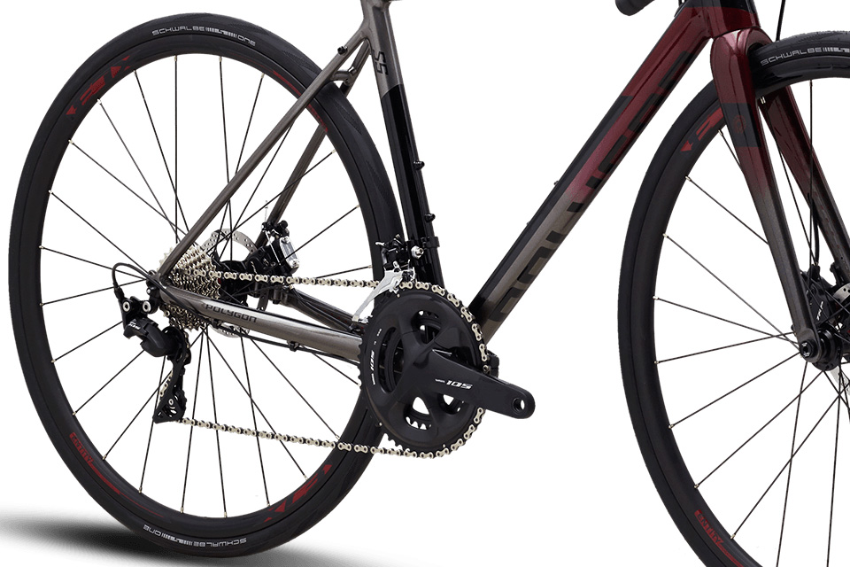 Polygon Strattos S5D с трансмиссией Shimano 105 - идеальное сочетание цены и функционала