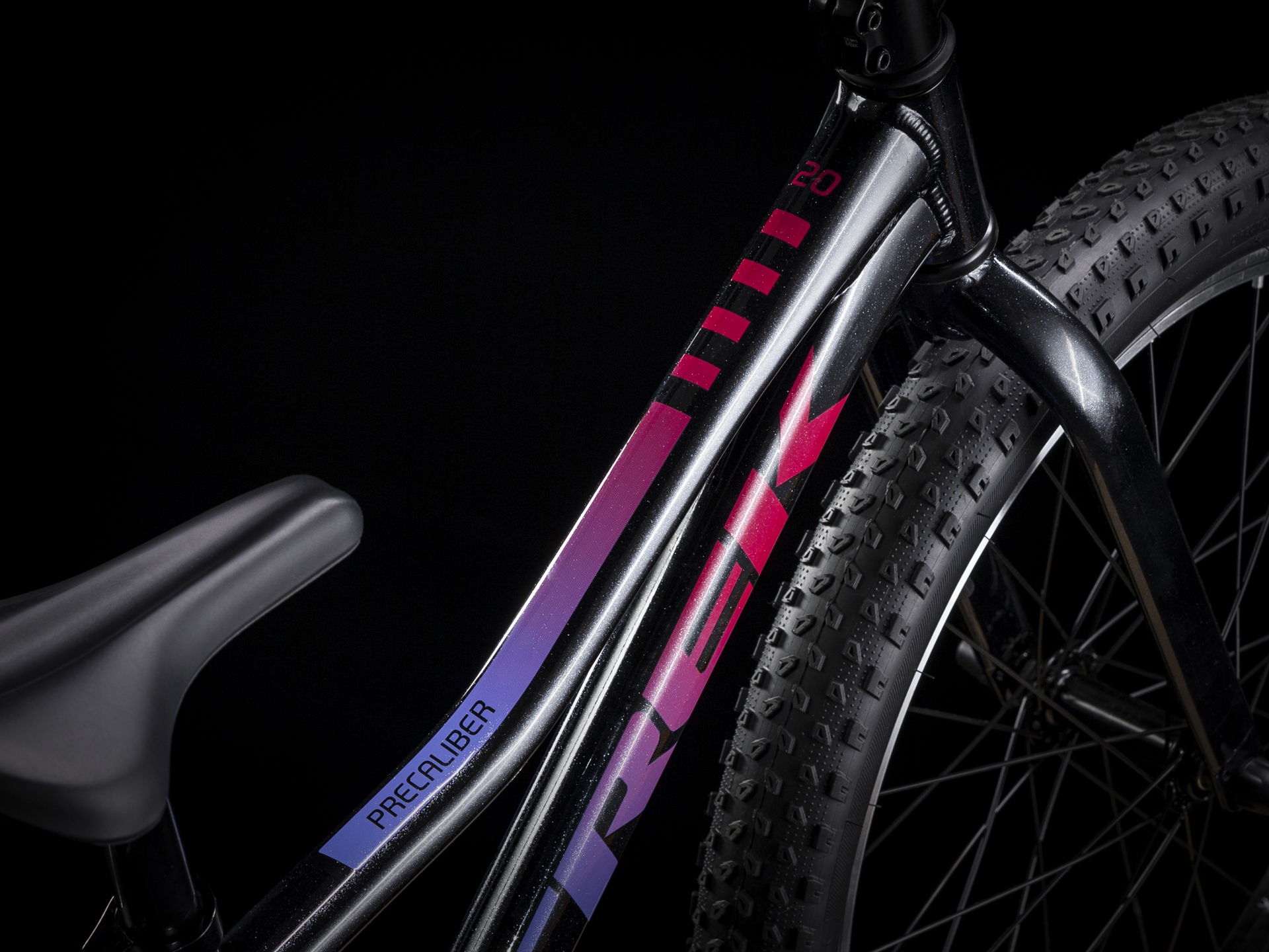 Велосипед Trek-2021 PRECALIBER 20 FW GIRLS чорний - ціни, відгуки