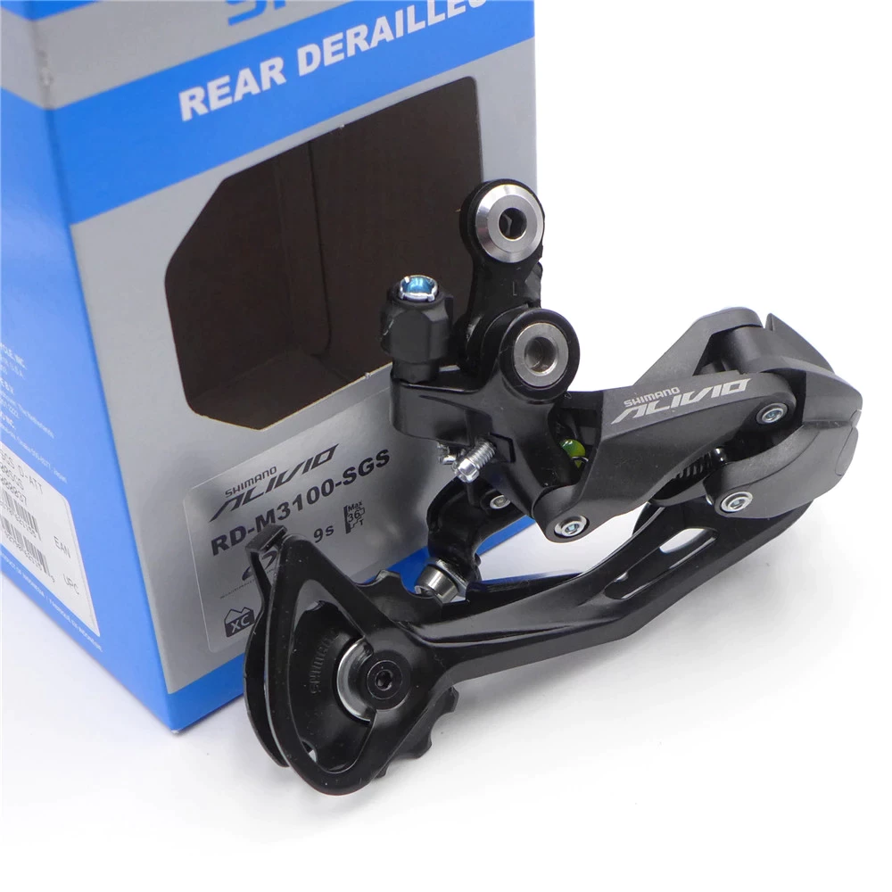 Перемикач задній Shimano RD-M3100-SGS ALIVIO SHADOW 9-швидк