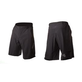 Велошорти MTB ONRIDE Cover чорний, Розмір: L