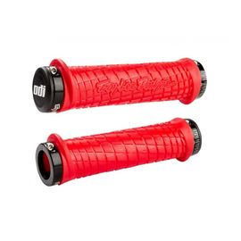 Гріпси ODI Troy Lee Designs Signature MTB Lock-On Bonus Pack Red w/Black (червоний з чорними замками), Колір: Червоний
