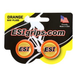 Заглушки руля ESI Bar Plug Orange, помаранчевий, Колір: Помаранчевий