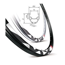 Обід Mach1 MX DISC 26" 32 отв, чорний