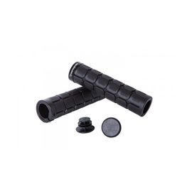 Грипсы Green Cycle GC-G219 130mm вспененная резина, с одним замком черные