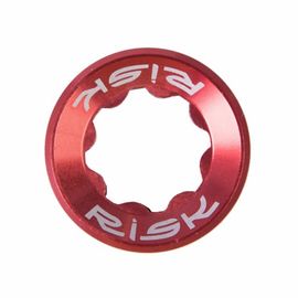 Гайка алюм. RISK M20 для шатунов Shimano с интегрир. осью красная, Цвет: Красный