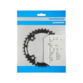 Звезда шатунов Shimano FC-M590 DEORE, 36зуб. чёрный, 9-ск