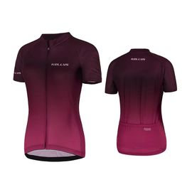 Веломайка жіноча з коротким рукавом KLS MADDIE 2 рожевий