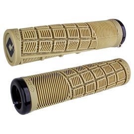 Ручки руля ODI Reflex XL v2.1 Lock-On MTB Closed End 135mm Tan, Колір: Кремовий