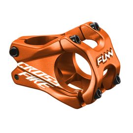 Винос керма Funn Crossfire Ø35 мм алюміній, 35 мм, 0°, помаранчевий, Діаметр керма: 35 мм, Довжина виносу: 35 мм, Кут нахилу: 0 град, Колір: Помаранчевий