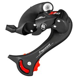 Задній перемикач SunRace M37, 7 швидкостей, для зірок 13-30, довга лапка