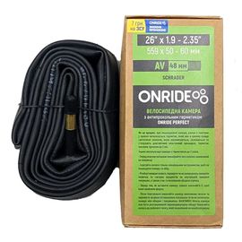 Камера ONRIDE з герметиком ONRIDE Perfect 26"x1.9-2.35" (559x50-60) AV 48