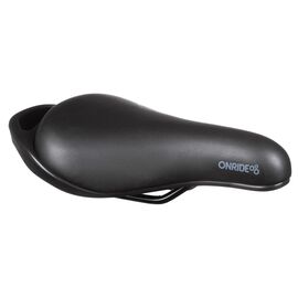 Сідло ONRIDE Vector, сталеві рамки, 247х143 мм, дитяче, чорний