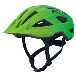 Шолом з мигалкою KLS Daze Lumio (USB Type-C), зелений, Колір: Зелений, Розмір шолома: M/L (55-58 см)