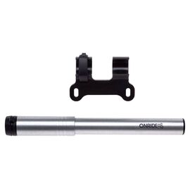 Насос компактний ONRIDE Slate 20 алюмінієвий з манометром макс.тиск 120PSI голівка під FV/AV