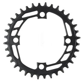 Зірка передня ONRIDE Solo 10 Narrow Wide 42Т, BCD: 104 мм, сталь, чорний