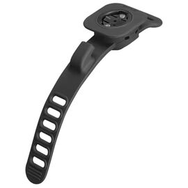 Тримач велокомп'ютера та фари GUB 630 , для Garmin, Wahoo, Bryton, Cateye, силіконовий, чорний