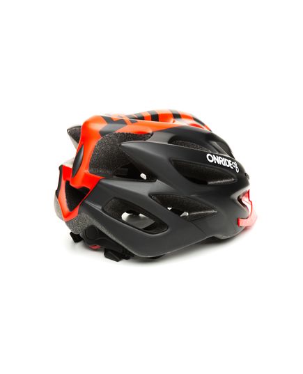 Шолом ONRIDE Mount матовий чорний/червоний, Розмір: M, зображення 2