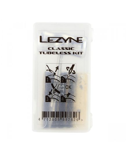 Рем. комплект для безкамерок Lezyne CLASSIC TUBELESS KIT прозорий Y13