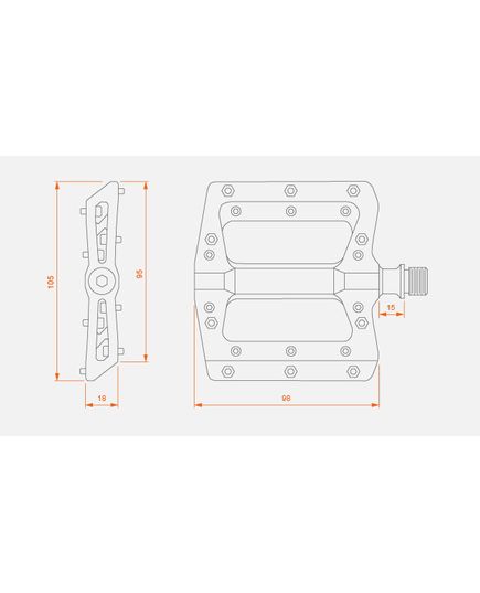 Педали FireEye Hot Candy жёлтый, изображение 2