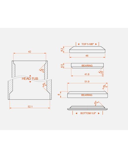 Рульова колонка FireEye Iris-FIT Tapered, зображення 2