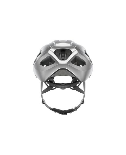 Велошлем спортивный ABUS MACATOR Gleam Silver, Цвет: Серебристый, Размер шлема: L (58-62 см), изображение 3