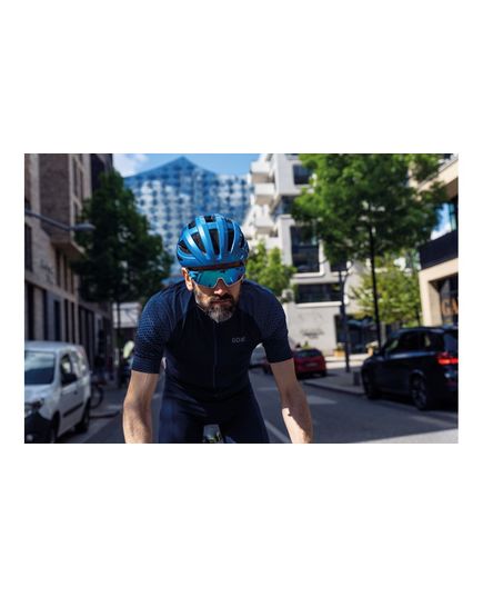 Велошлем спортивный ABUS MACATOR Steel Blue, Цвет: Синий, Размер шлема: L (58-62 см), изображение 4