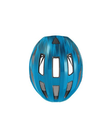 Велошлем спортивный ABUS MACATOR Steel Blue, Цвет: Синий, Размер шлема: L (58-62 см), изображение 3