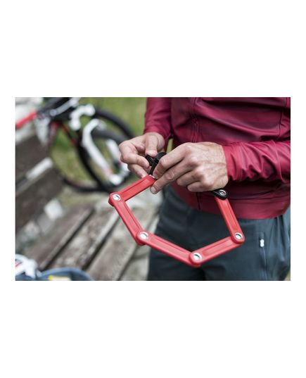 Замок сегментный ABUS 6055/60 Mini Bordo Lite Black, изображение 4