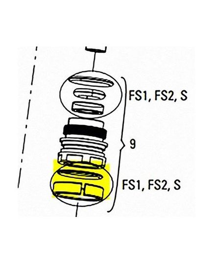 Бушинг SRAM BULK BUSHINGORNG INSH REVERB/STLTH - 11.6818.035.007