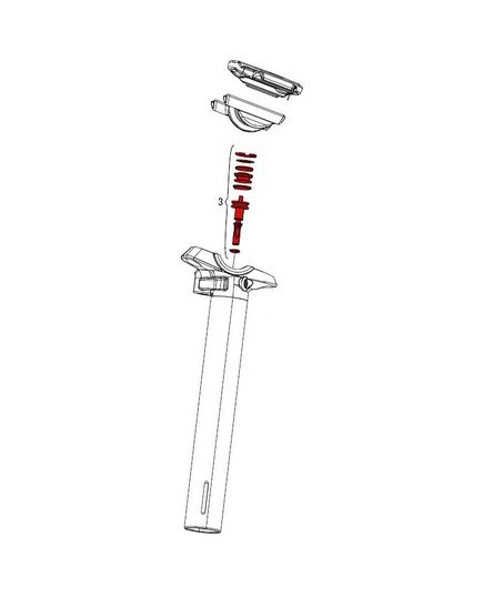 Ремкомплект RockShox Poppet Kit for Reverb A1