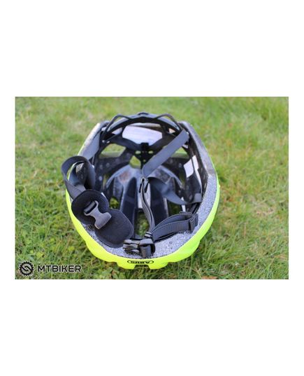 Велошолом спортивний ABUS MACATOR Signal Yellow, Колір: Жовтий, Розмір шолома: L (58-62 см), зображення 11