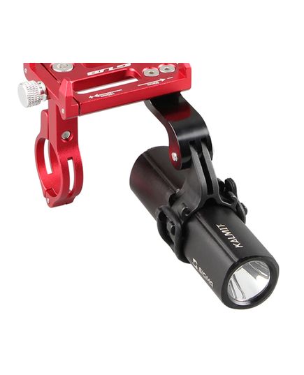 Тримач світла GUB пластиковий з гумовим ремінцем чорний, зображення 2