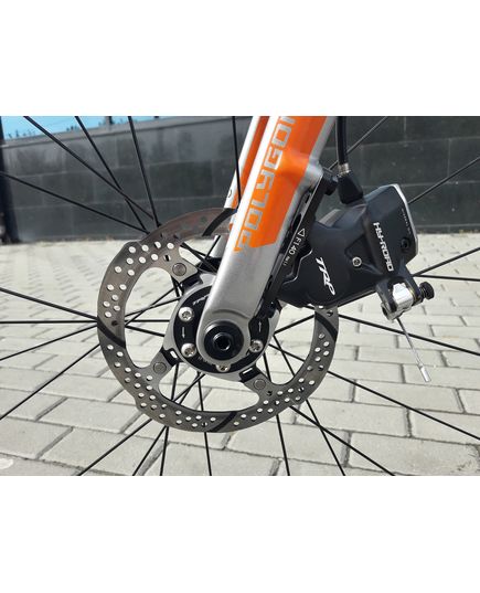Велосипед Polygon Strattos S7D 2020 grey orange, зображення 4