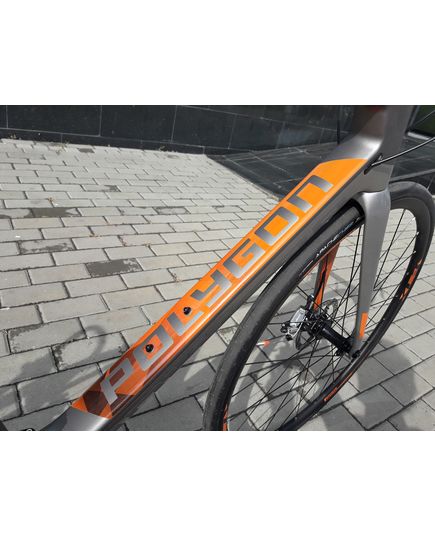 Велосипед Polygon Strattos S7D 2020 grey orange, зображення 7