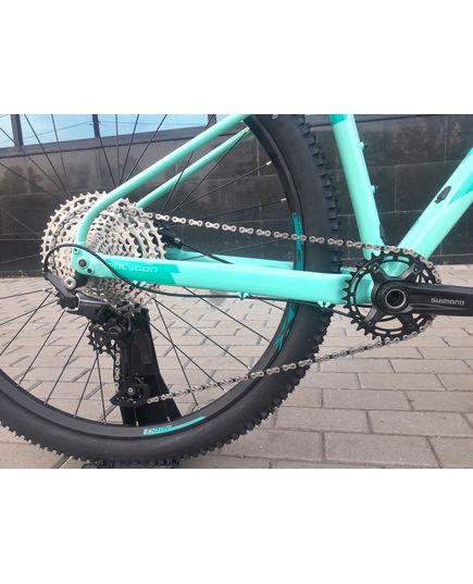 Велосипед Polygon Xtrada 7 жовтий/блакитний (2021), Размер рамы: XL, Диаметр колеса: 29", изображение 6