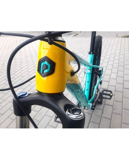 Велосипед Polygon Xtrada 7 жовтий/блакитний (2021), Размер рамы: XL, Диаметр колеса: 29", изображение 8