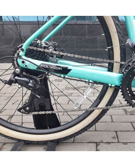 Велосипед Polygon Bend R2 голубой/чёрный (2021), Размер рамы: M, Диаметр колеса: 27.5", изображение 10