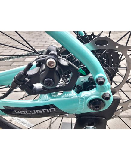 Велосипед Polygon Bend R2 голубой/чёрный (2021), Размер рамы: M, Диаметр колеса: 27.5", изображение 9