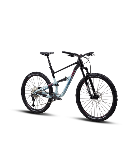 Велосипед Polygon Siskiu D7 чорний/блакитний, Размер рамы: XL, Диаметр колеса: 29", изображение 3