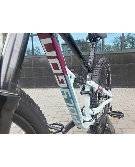 Велосипед Polygon Siskiu D7 чорний/блакитний, Размер рамы: XL, Диаметр колеса: 29", изображение 8