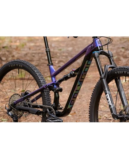 Велосипед Polygon Siskiu T8 фиолетовый/чёрный (2022), Размер рамы: M, Диаметр колеса: 29", изображение 5