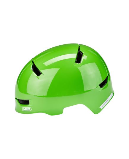 Велошлем детский ABUS SCRAPER 3.0 KID Shiny Green, Цвет: Зеленый, Размер шлема: S (51-55 см), изображение 3