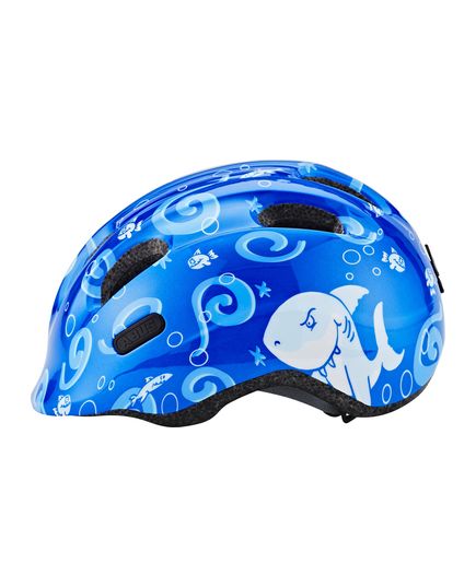 Велошолом дитячий ABUS SMILEY 2.0 BLUE SHARKY, Розмір шолома: S (45-50 см), зображення 4