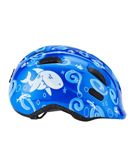 Велошолом дитячий ABUS SMILEY 2.0 BLUE SHARKY, Розмір шолома: S (45-50 см), зображення 3