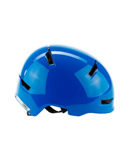 Велошолом дитячий ABUS SCRAPER 3.0 KID Shiny Blue, Колір: Синій, Розмір шолома: S (51-55 см), зображення 4