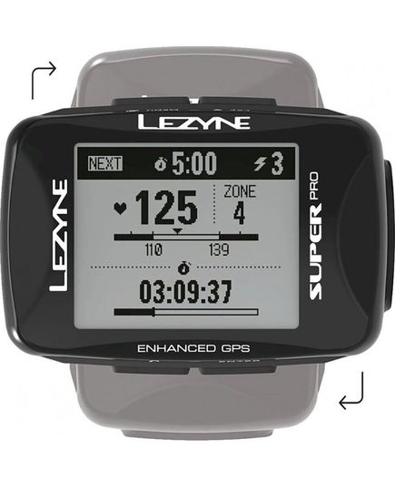 Комп'ютер Lezyne SUPER PRO Чорний Y13, зображення 2