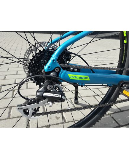 Велосипед Polygon Heist X2 голубий зелений, Розмір рами: L, Діаметр колеса: 28", зображення 9