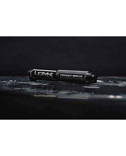 Ручний насос Lezyne POCKET DRIVE Чорний 160psi Y13, Колір: Чорний, зображення 3