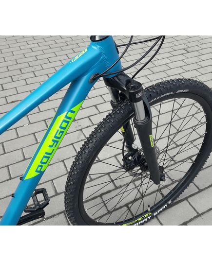 Велосипед Polygon Heist X2 голубий зелений, Розмір рами: L, Діаметр колеса: 28", зображення 11