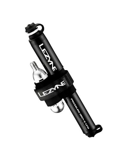 Насос комбінований Lezyne PRESSURE DRIVE CFH з 16г балоном Чорний 120psi Y13, Колір: Чорний, зображення 6